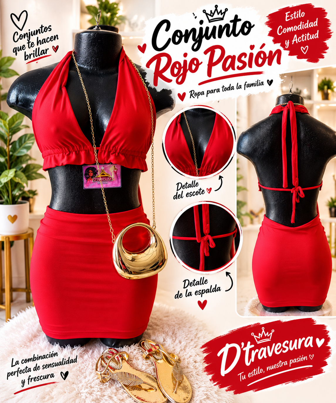 Conjunto Rojo