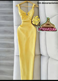 Vestido de verano color Amarillo